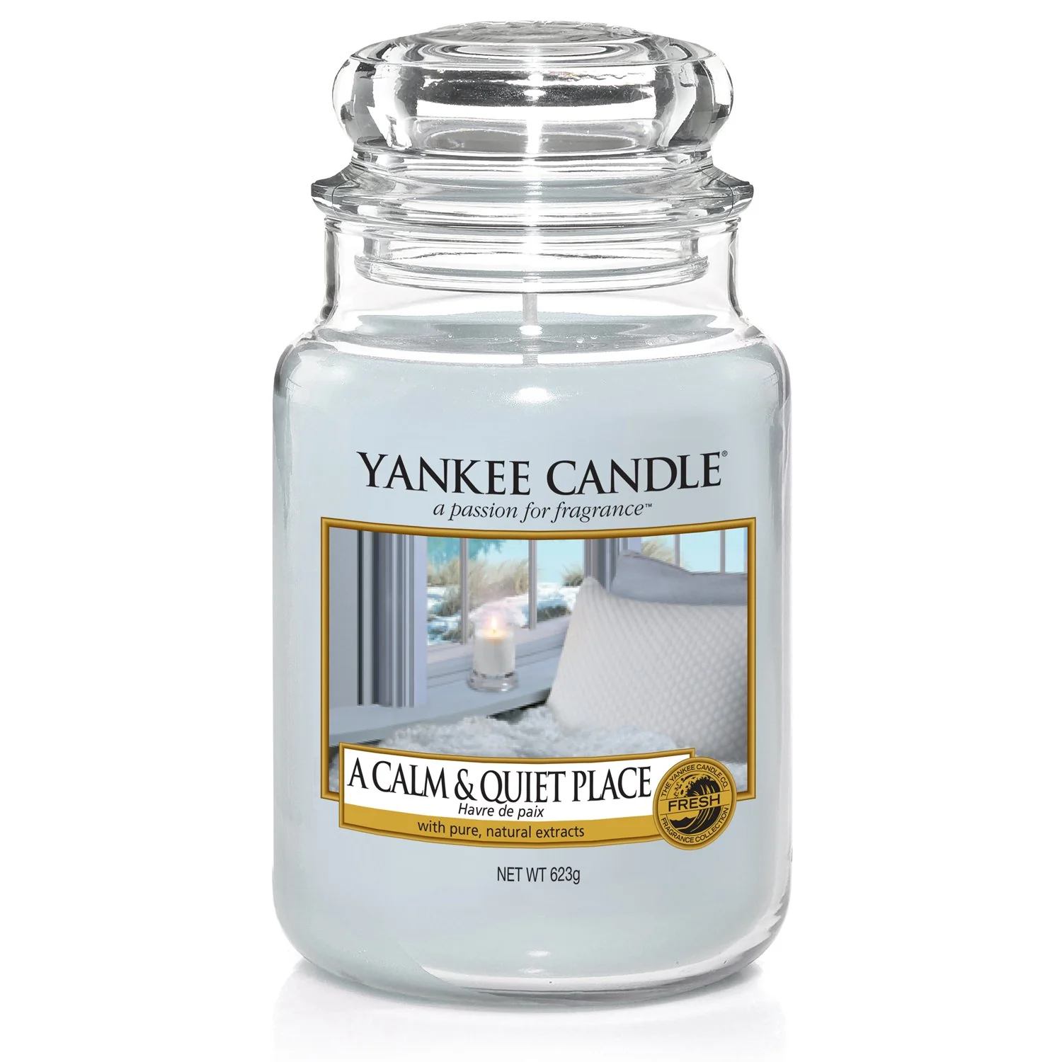 A Calm & Quiet Place Large Yankee Candle 623g - Image 3