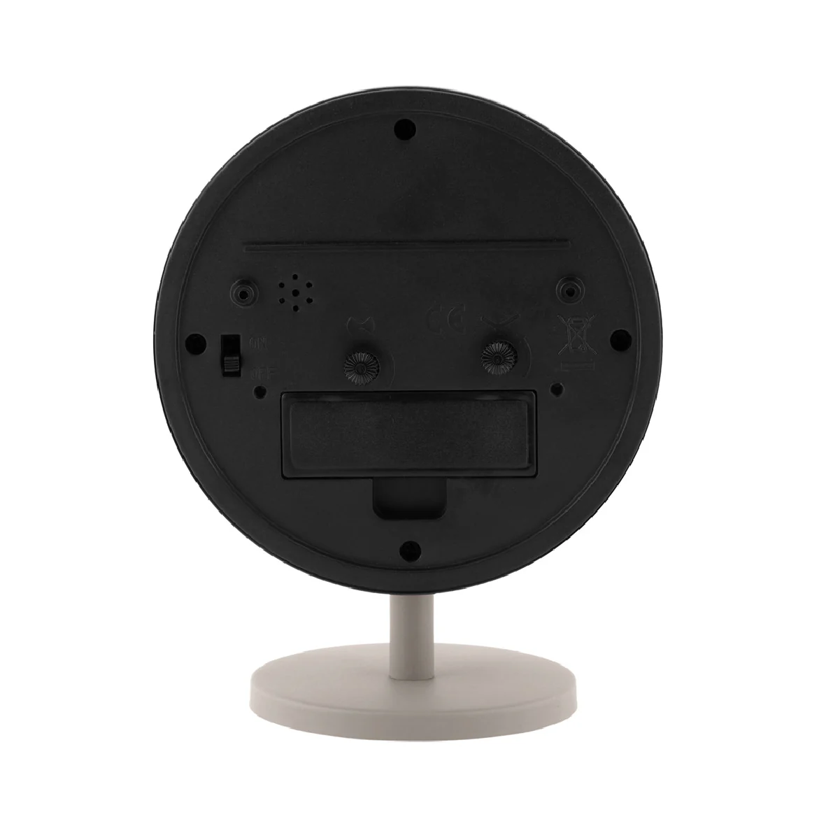 Alarm Clock Brisk Dome Grey - Image 3