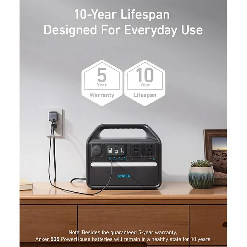 Anker Powerhouse 535 Portable Power Station 512Wh - Image 3