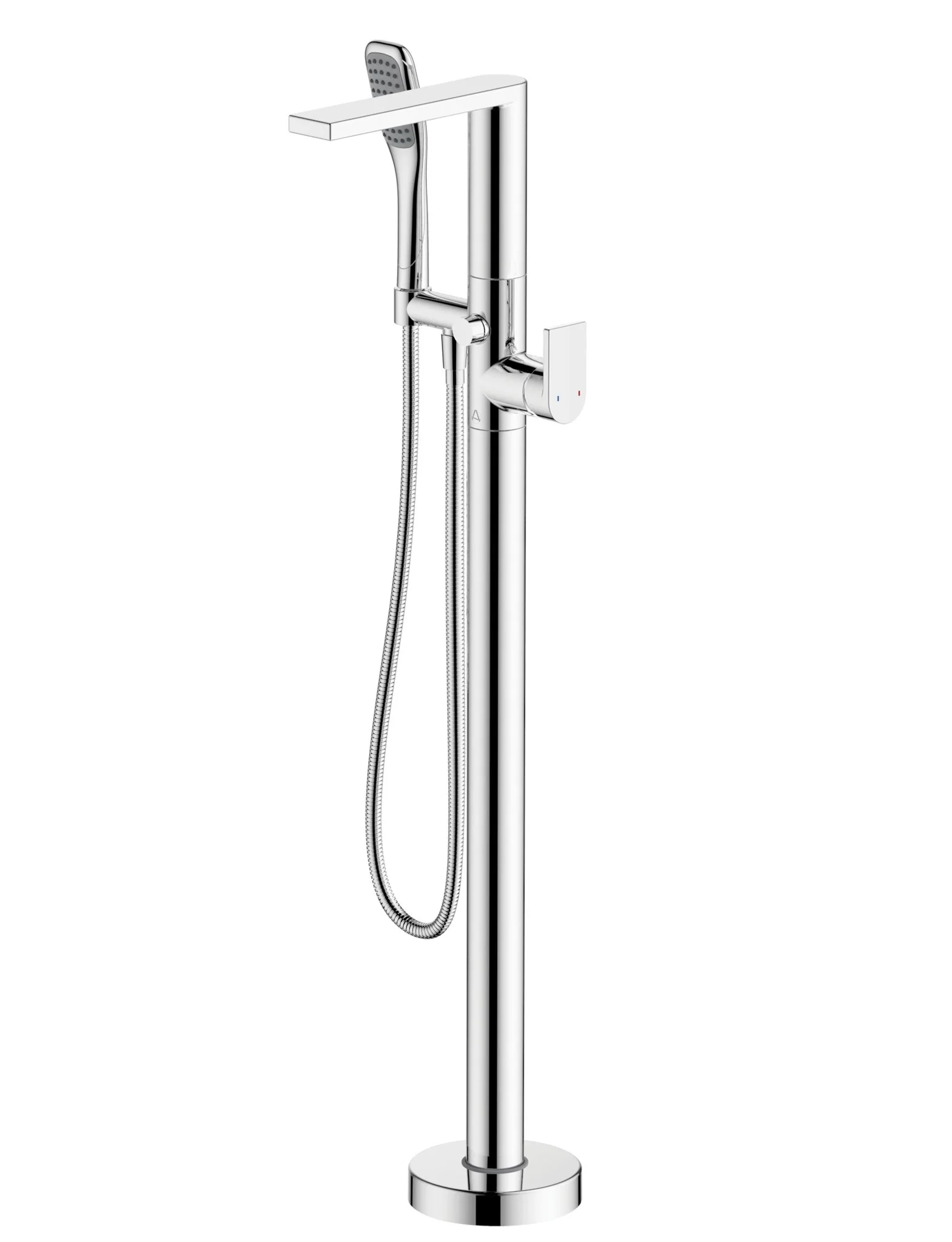 Aqualla Fuse Free Standing Bath Shower Mixer Chrome - Image 2