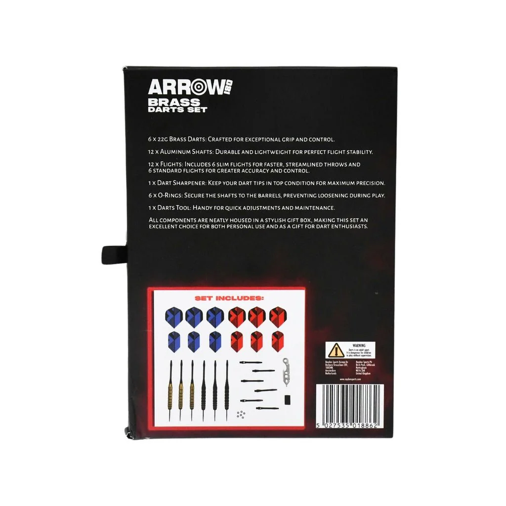Arrow180 Brass Darts Set - Image 5