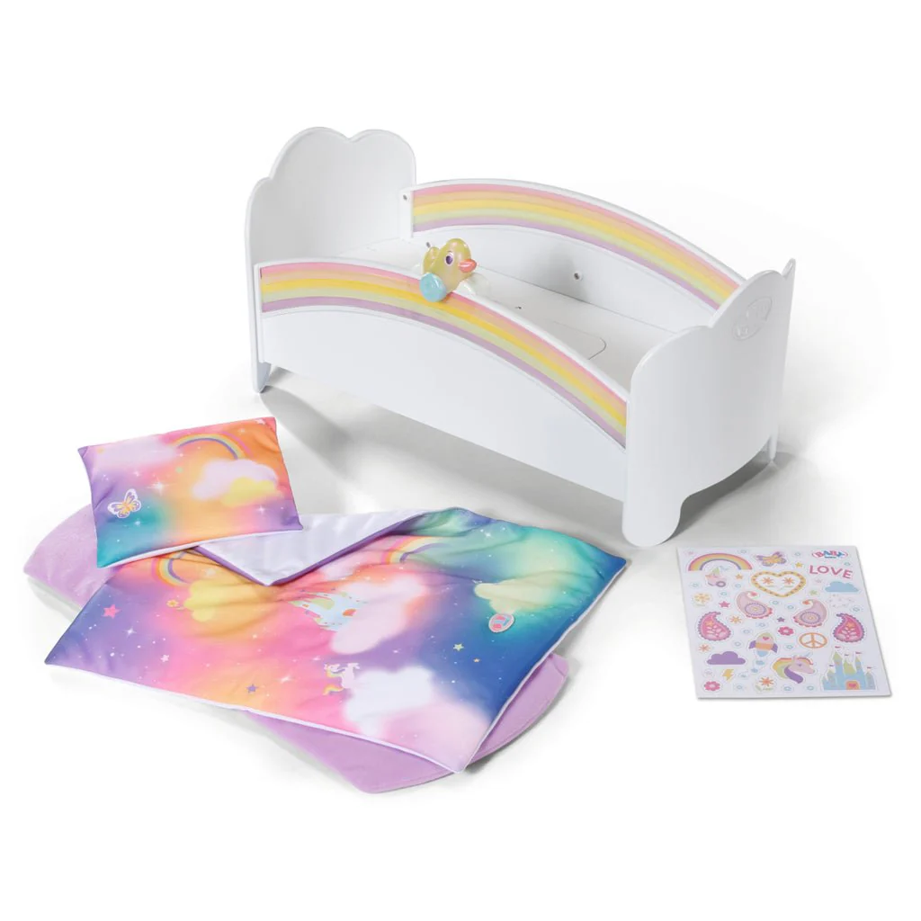 Baby Born Rainbow Bed - Image 7