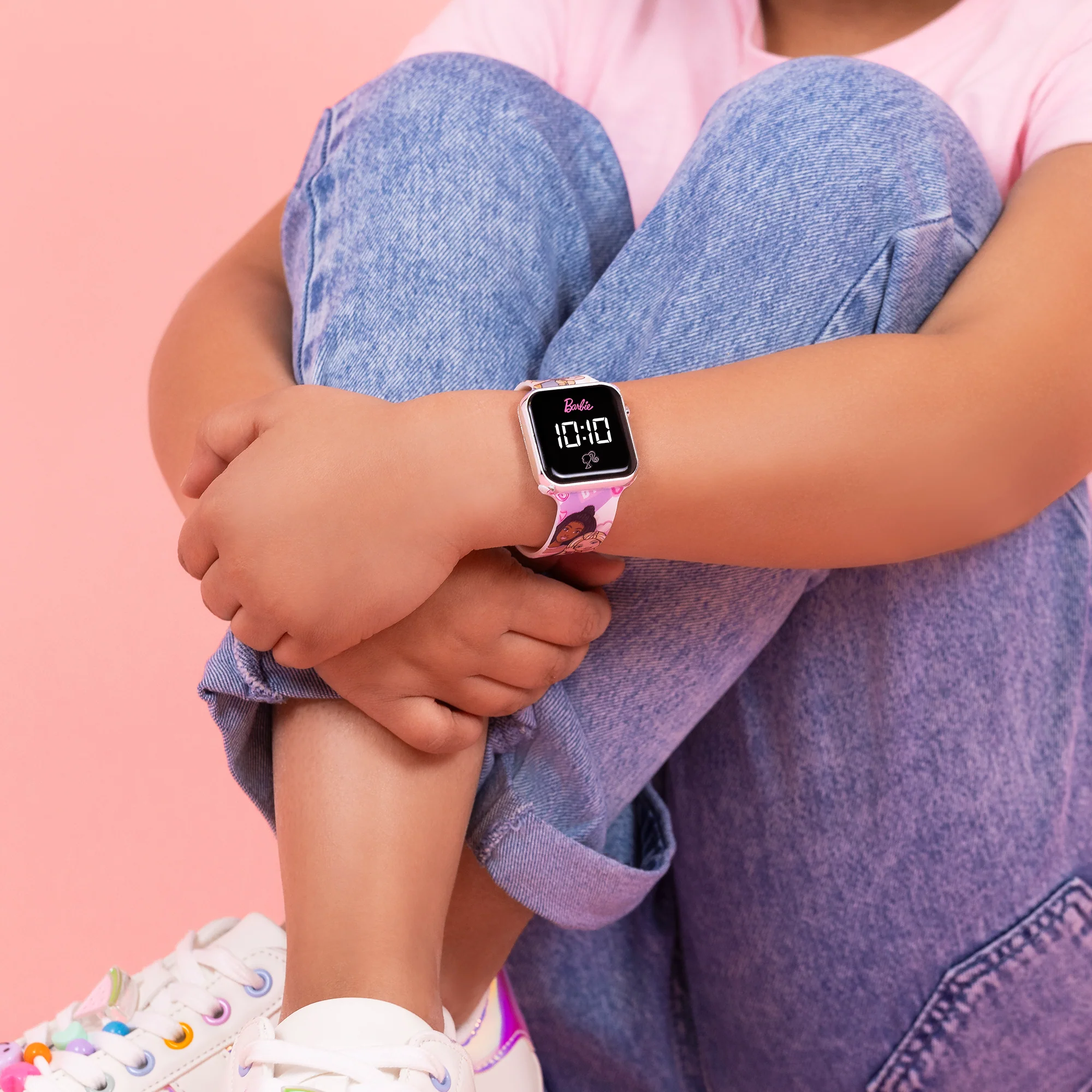 Barbie Printed Led Watch - Image 2