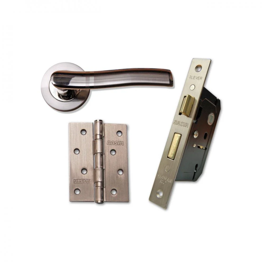 Basta Roxton Lockset with Hinges - Rose - Image 2