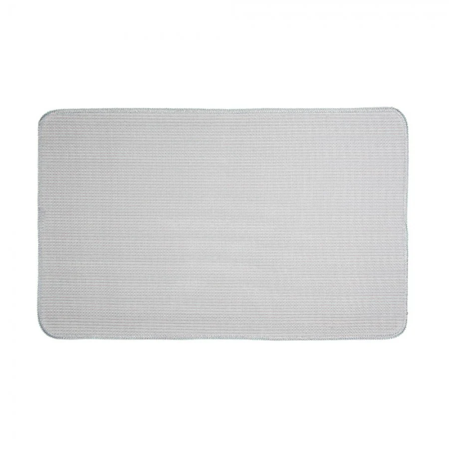 Bath Mat 78 x 48cm Blue Polyester Star Rectangle - Image 2