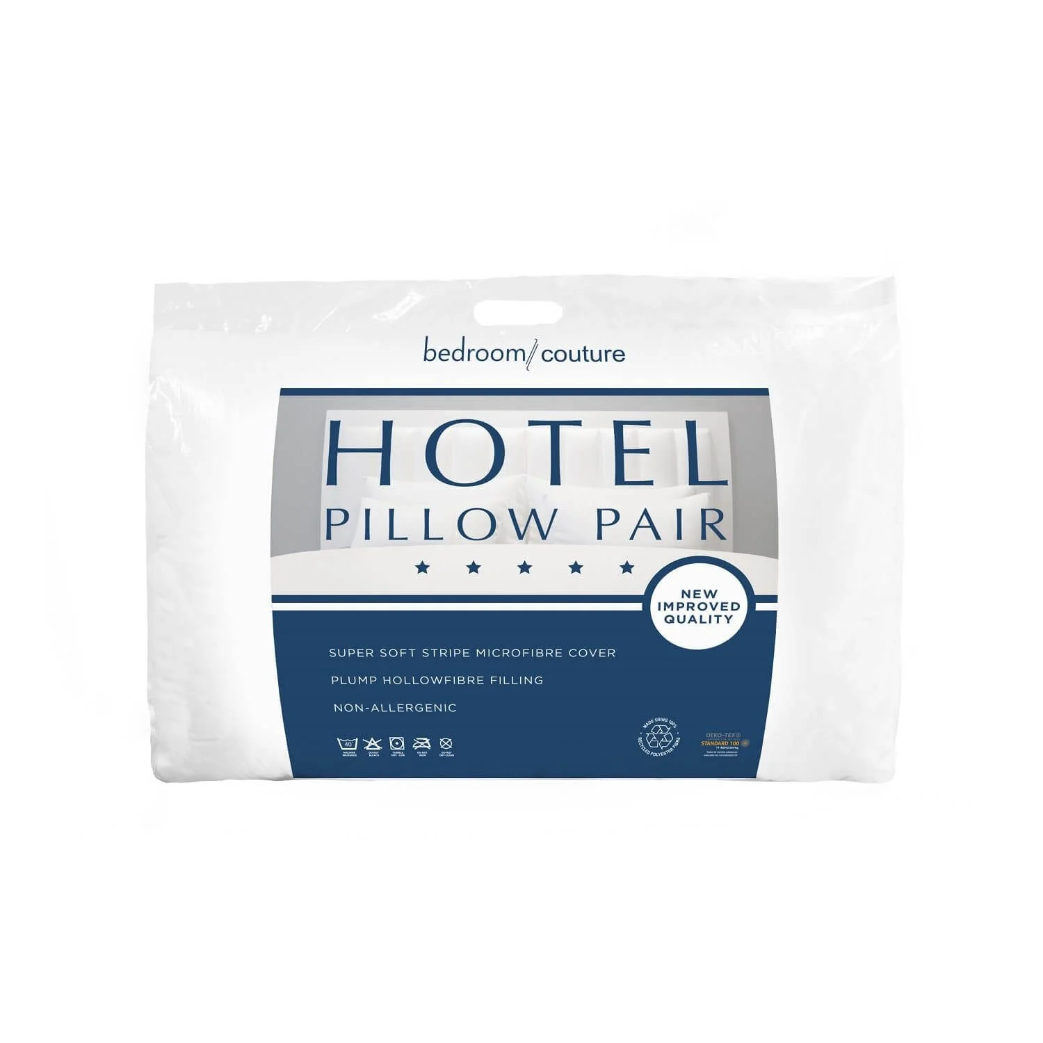 Bedroom Couture Hotel Quality Pillow 2 Pack