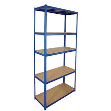 Blackspur 2.2M 5 Tier Shelving Unit