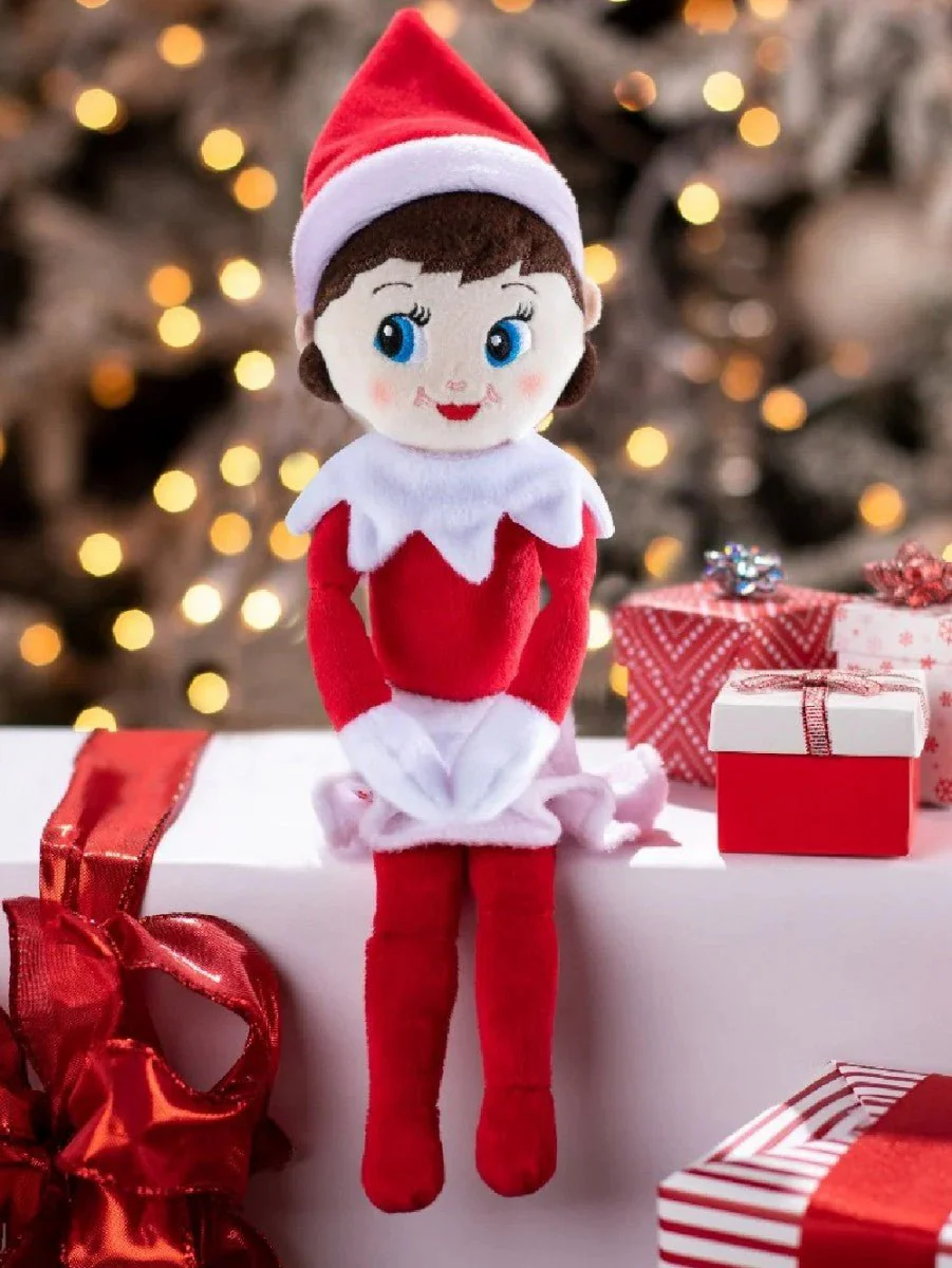 Blue Eyed Snuggler Boy Or Girl Elf On The Shelf Plushee Pals - Image 2