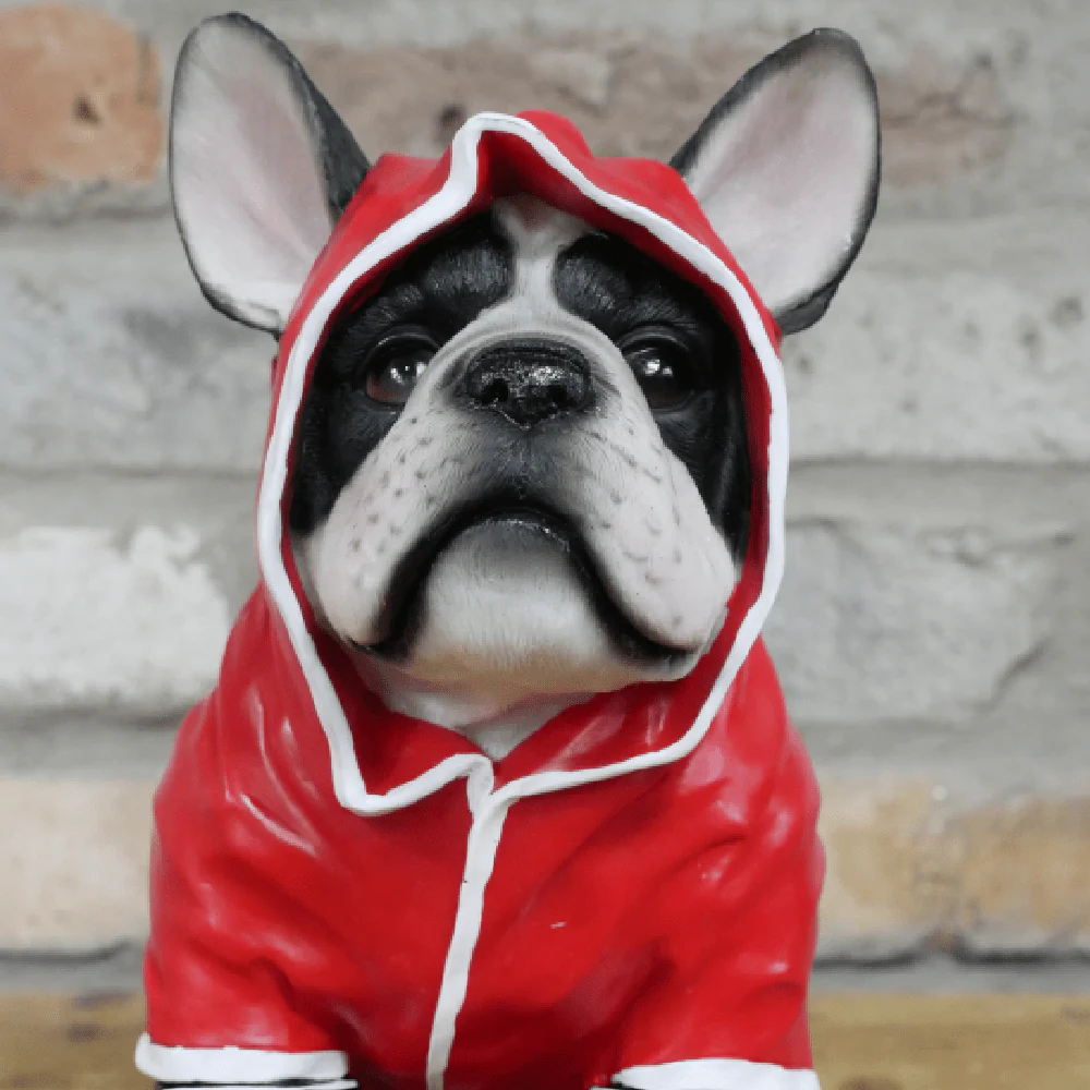 Boxing Boxer Dog Ornament Red 26cm - Image 2
