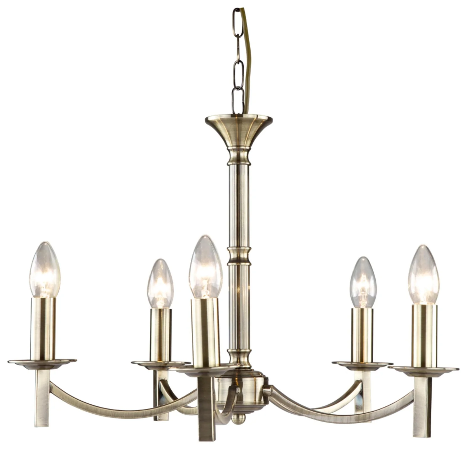 Brass Lugano Ceiling Fitting