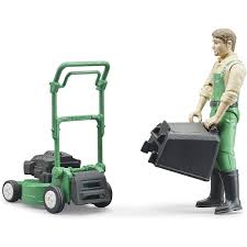 Bruder BWorld Gardener with Mower & Equipment - Image 2