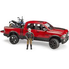 Bruder Ram 2500 Power Wagon W/ Desert Sled & Driver - Image 2