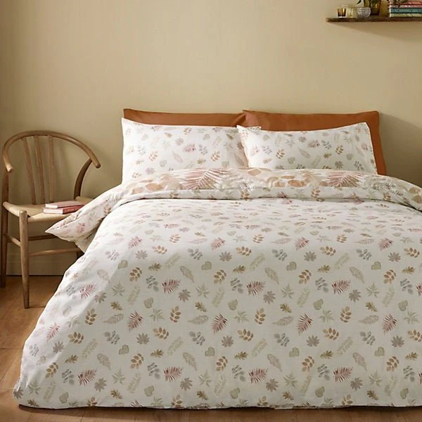 Catherine Lansfield Autumn Leaves So Soft Duvet Cover Set – King - Image 2