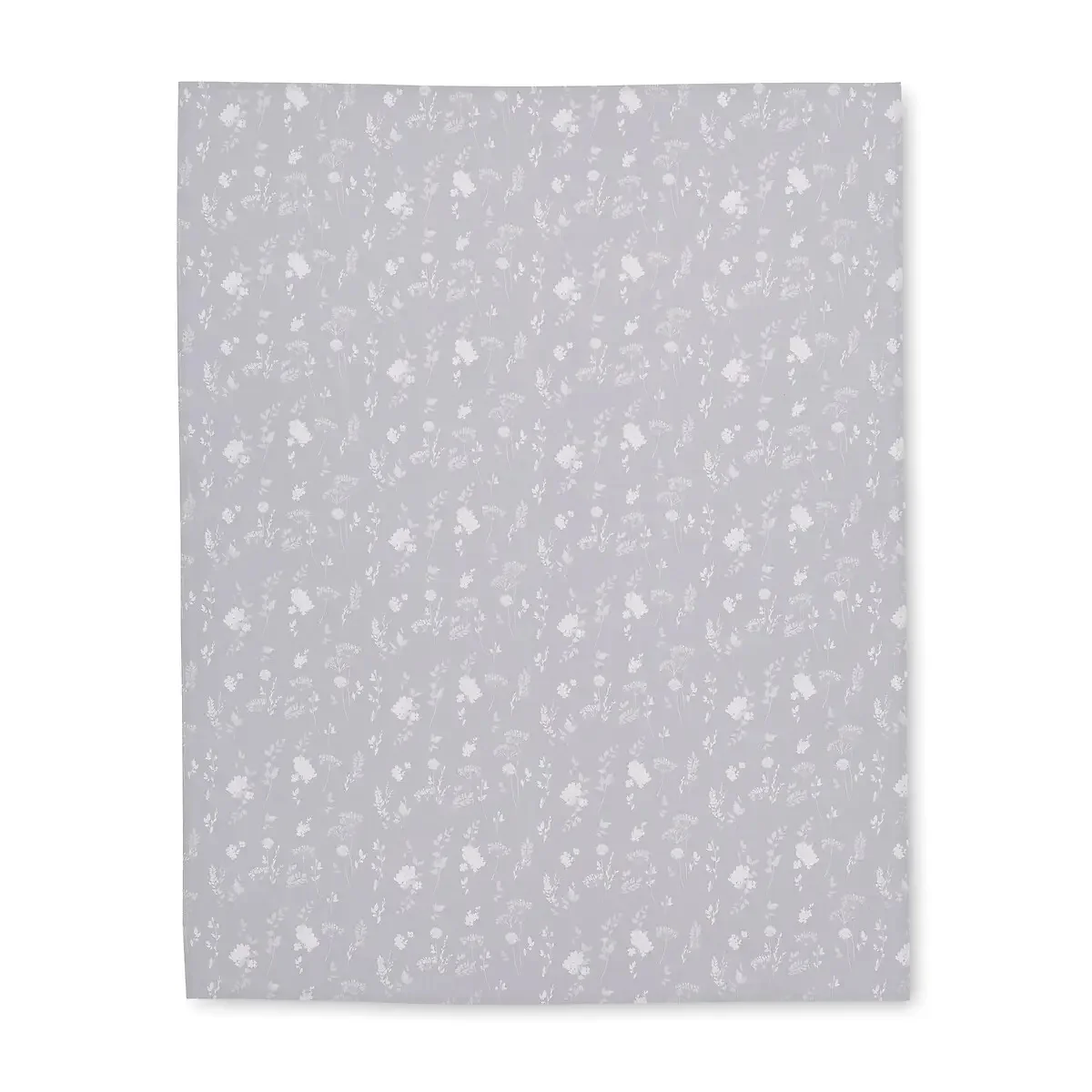 Catherine Lansfield Meadowsweet Floral 132 x 178cm Tablecloth White/Grey