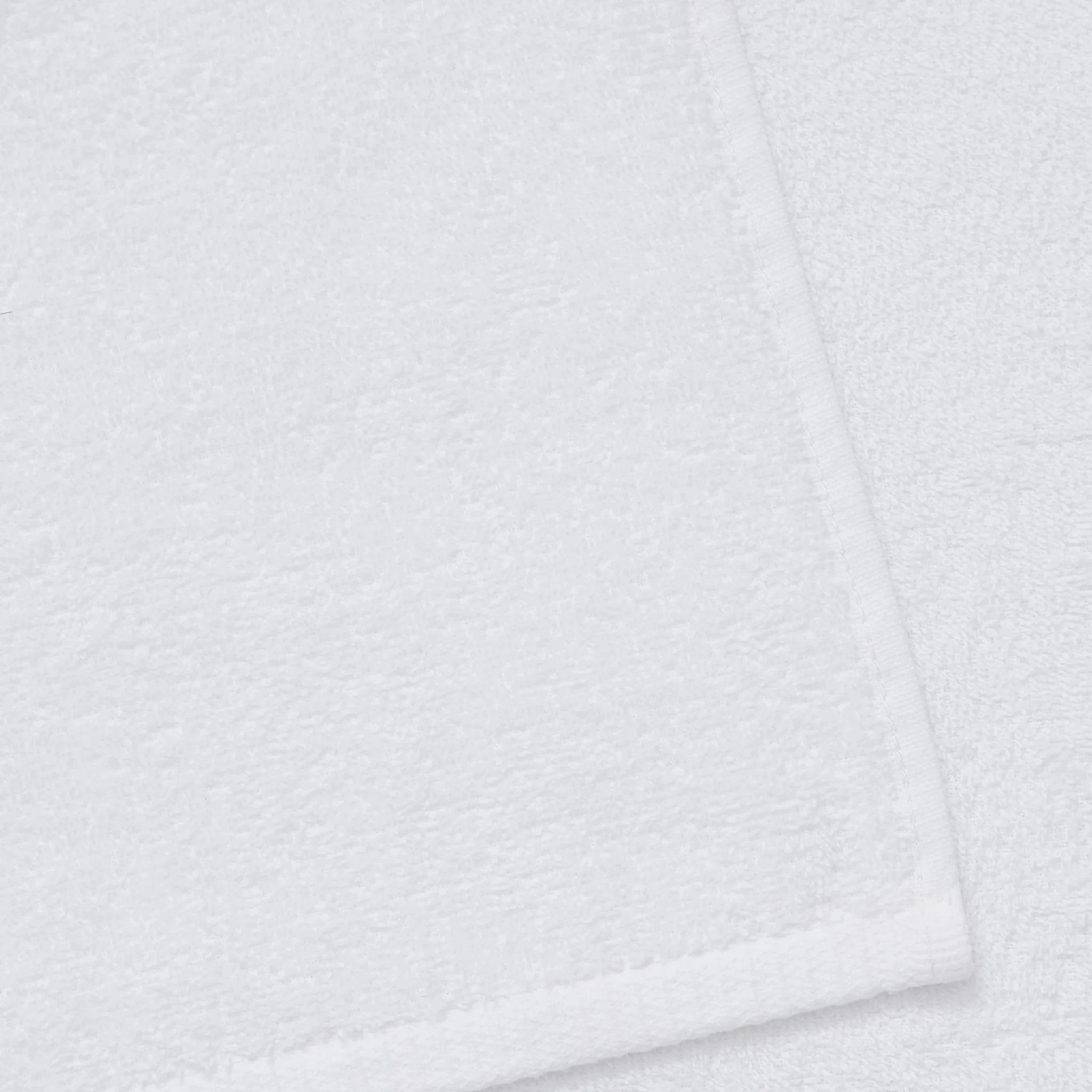 Catherine Lansfield Quick Dry Cotton Bath Sheet White - Image 2