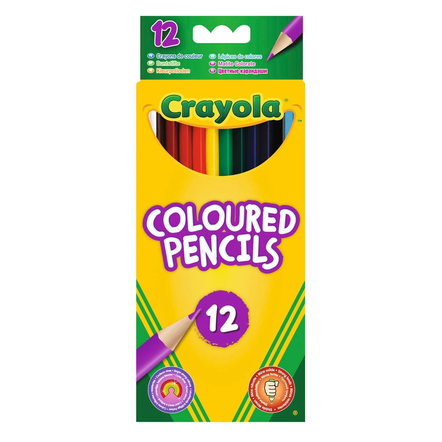 Crayola 12 Coloured Pencils