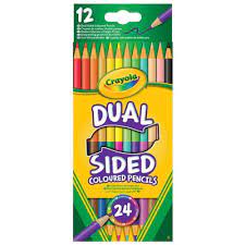 Crayola 12 Pack Dual Sided Pencils