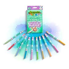 Crayola Colours Of Kindness Washable Markers 10 Pack - Image 3