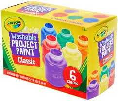 Crayola Pk6 Washable Kids Paint - Image 2
