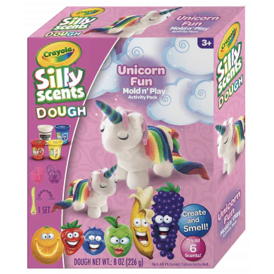 Crayola Silly Scent Dough Unicorn Medium Playset