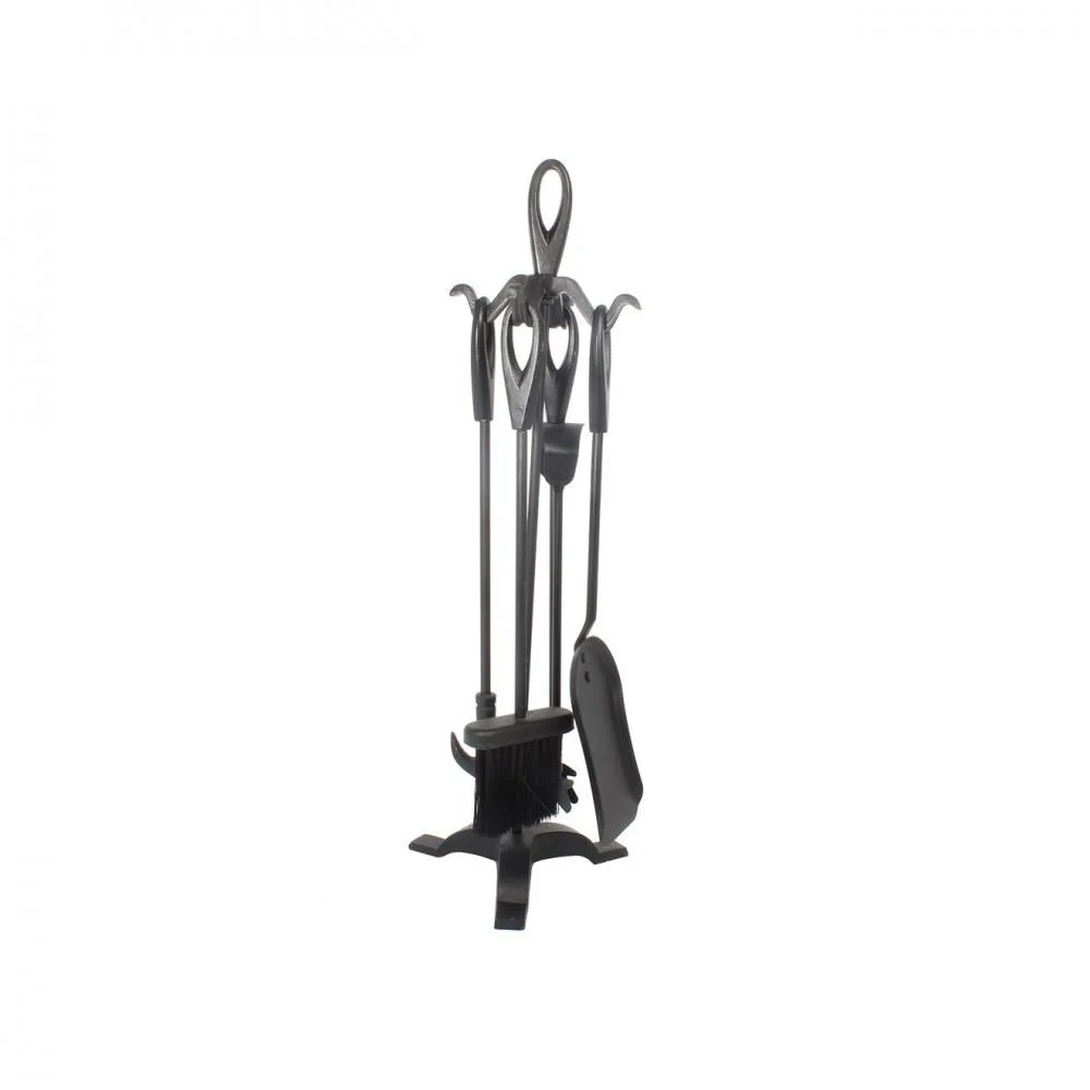 De Vielle 5 Piece Tear Drop Companion Set - Black - Image 2