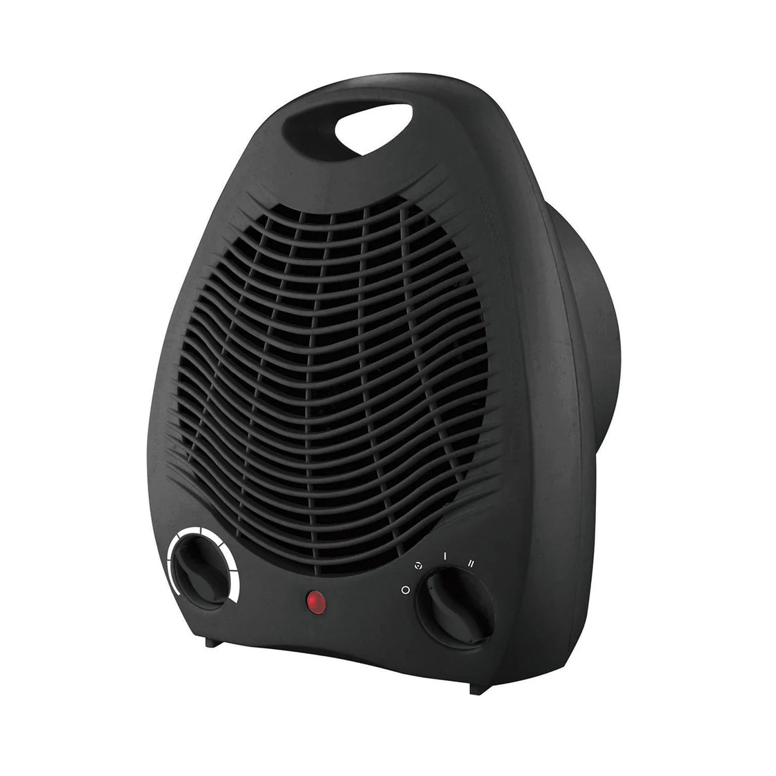 De Vielle Upright Fan Heater 2000W - Black