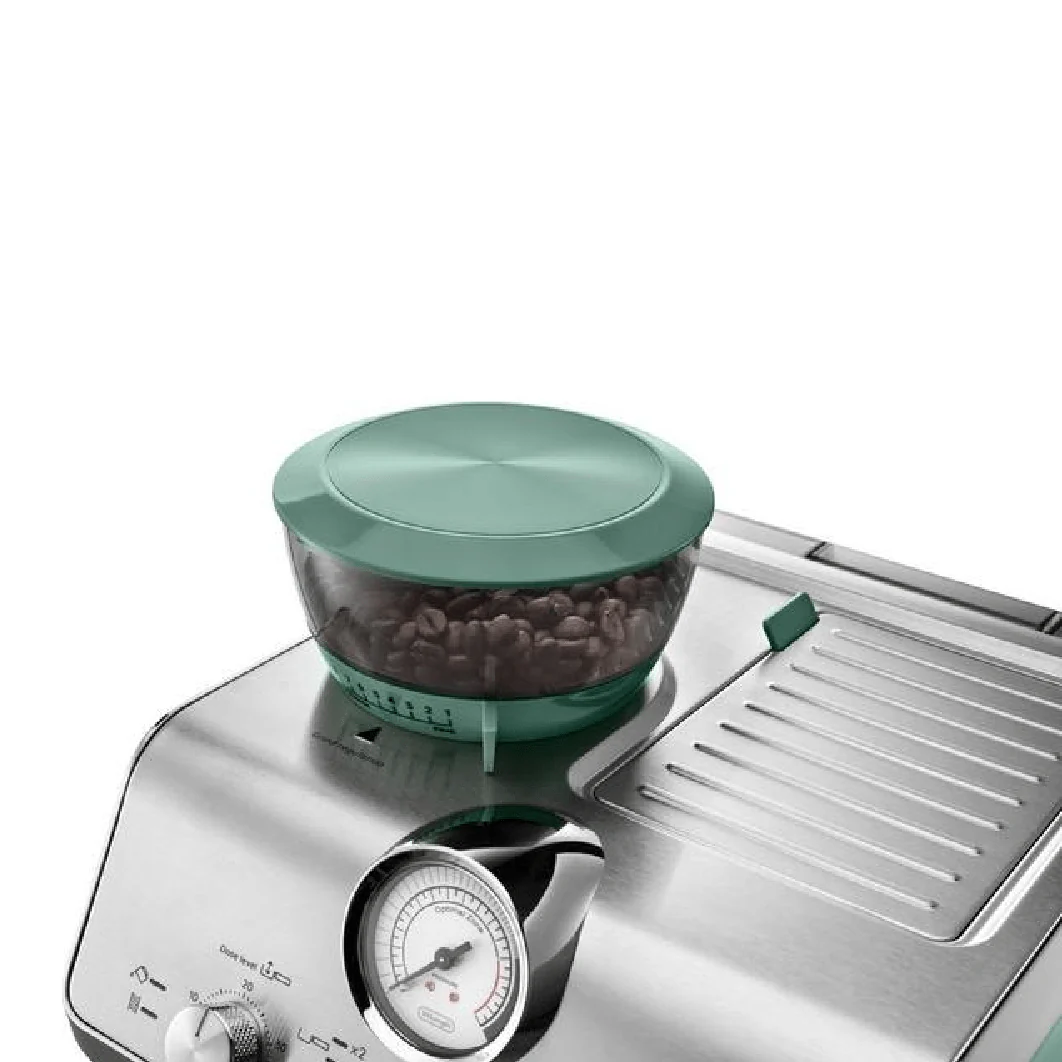Delonghi La Specialista Arte Manual Bean to Cup Coffee Machine - Green | EC9155.GR - Image 4