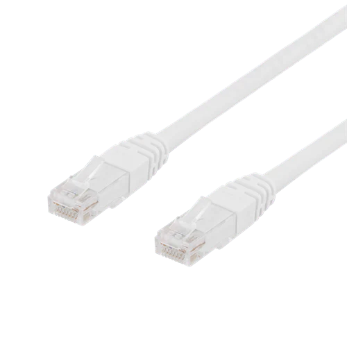 Deltaco Cat6 Network Patch Cable 5m White