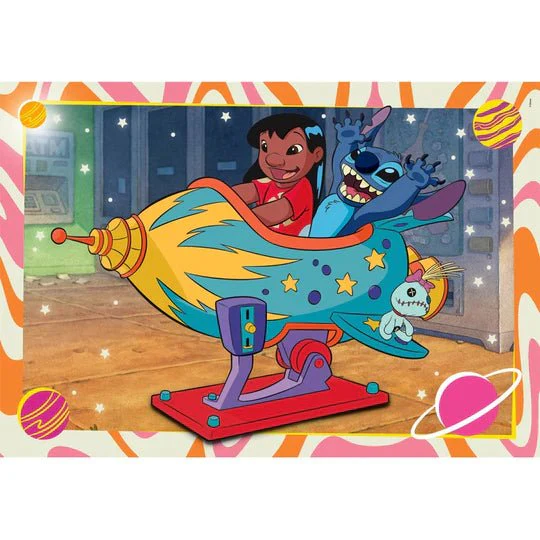 Disney Stitch - 2 x 60 Piece Jigsaw Puzzle - Image 3