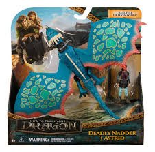 Dreamworks Dragons - Deadly Nadder & Astrid
