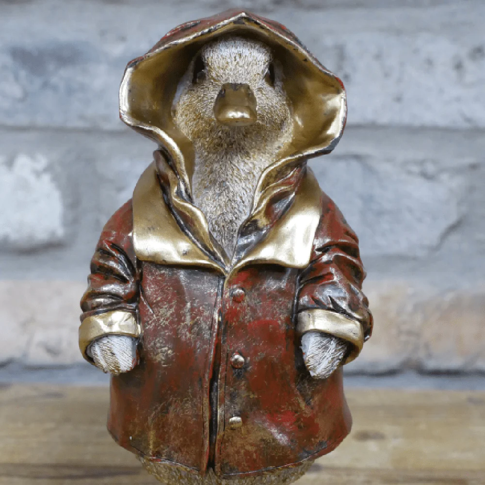 Duck in Coat Ornament Small 21cm - Image 2
