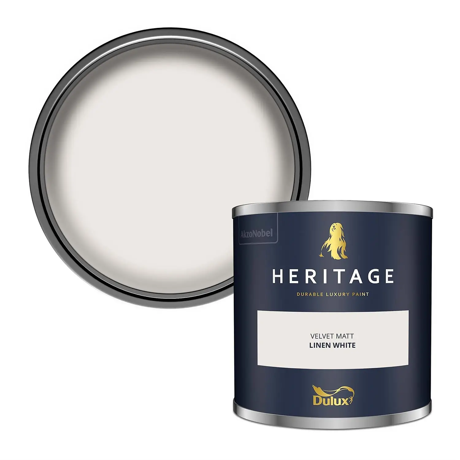 Dulux Heritage Tester Linen White 125Ml