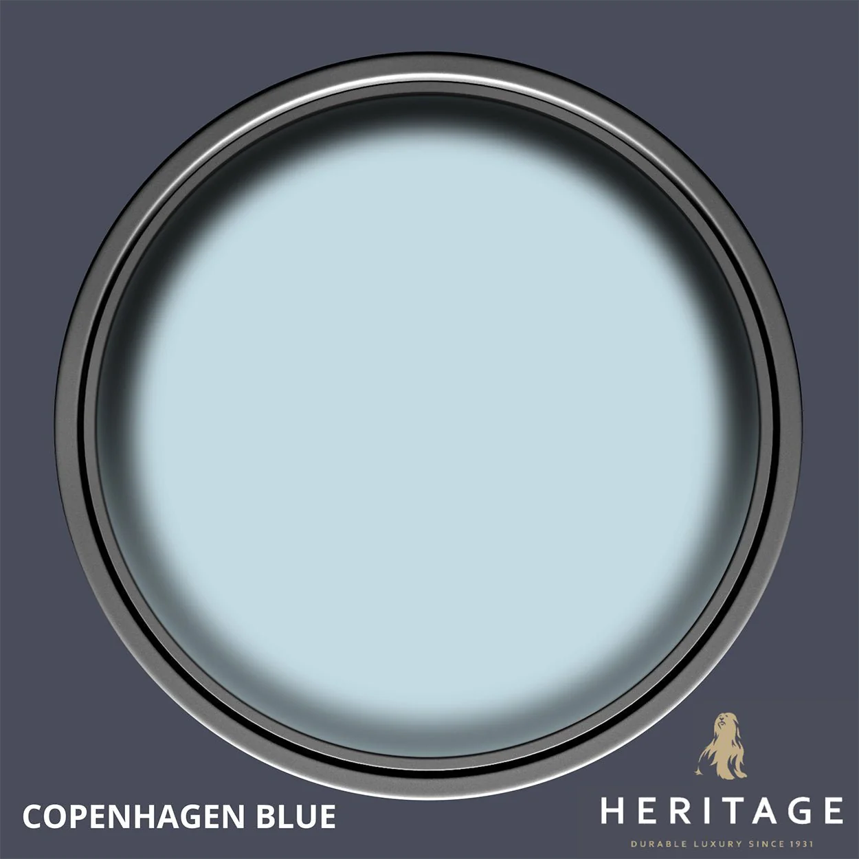 Dulux Heritage Eggshell Copenhagen Blue 2.5L