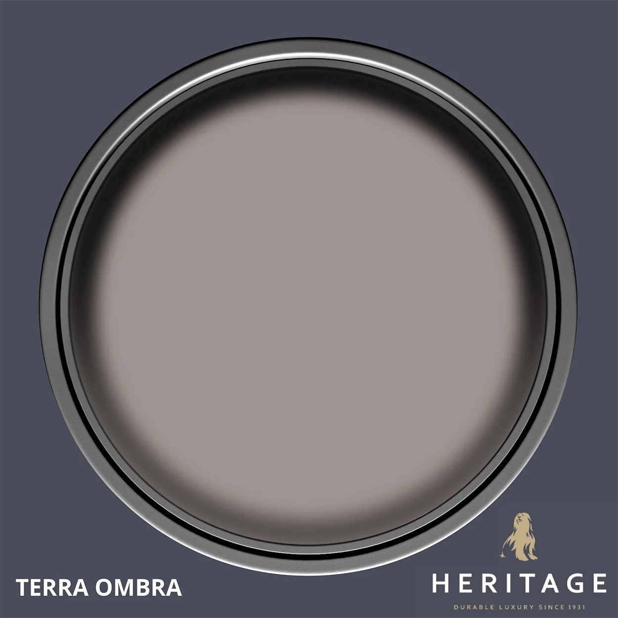 Dulux Heritage Eggshell Terra Ombra 750Ml