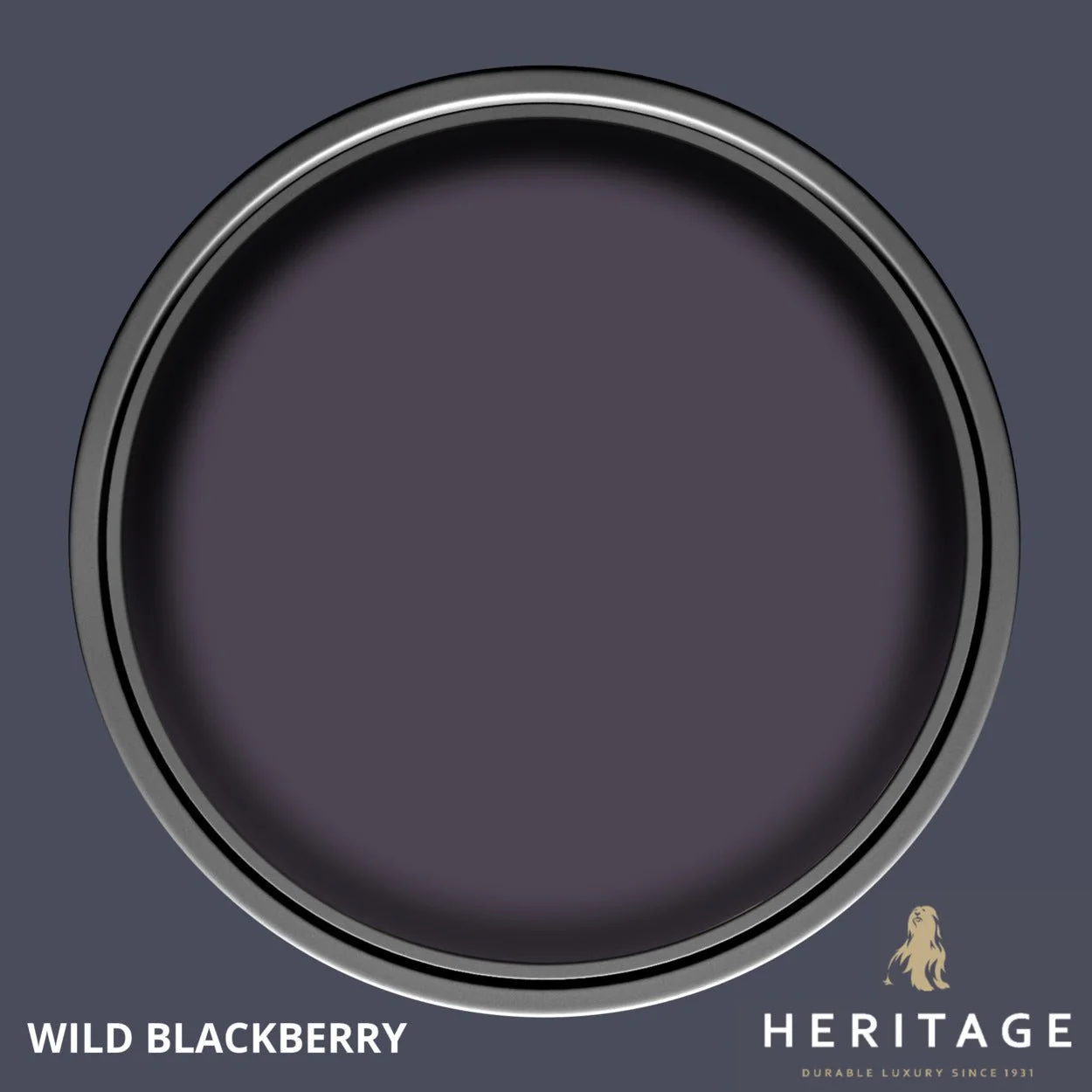 Dulux Heritage Eggshell Wild Blackberry 750Ml