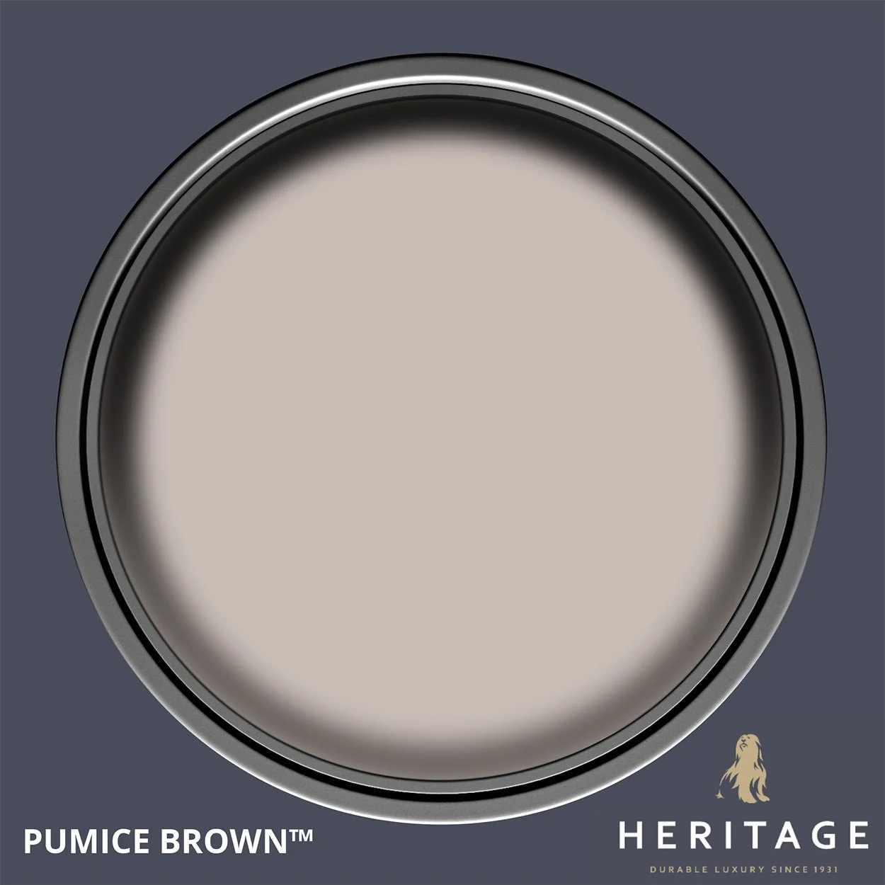 Dulux Heritage Velvet Matt Pumice Brown 1L