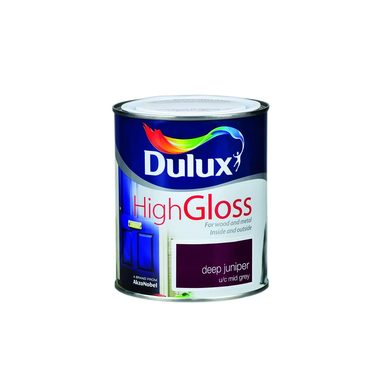 Dulux High Gloss Colour - 750ml DEEP JUNIPER