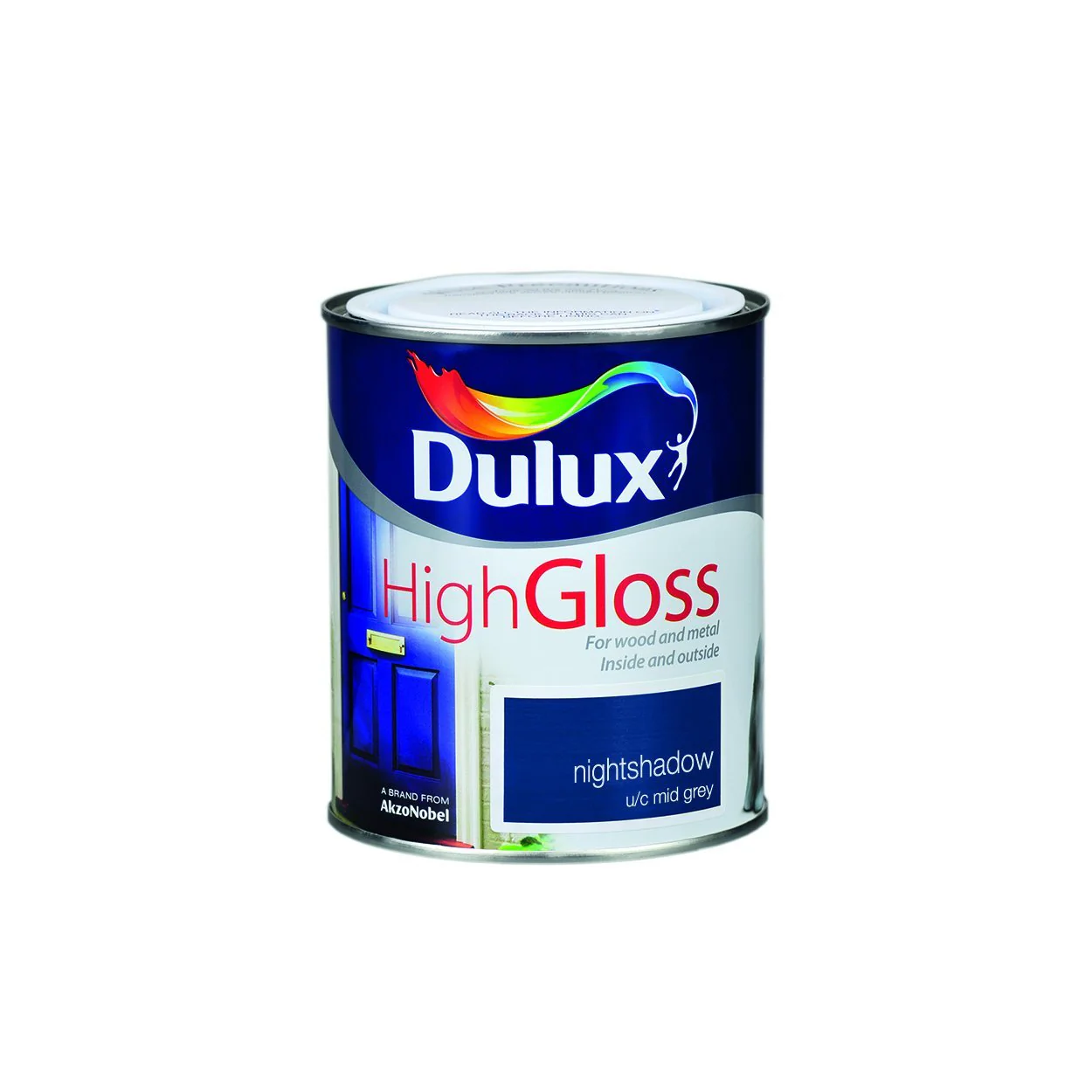 Dulux High Gloss Colour - 750ml NIGHTSHADOW