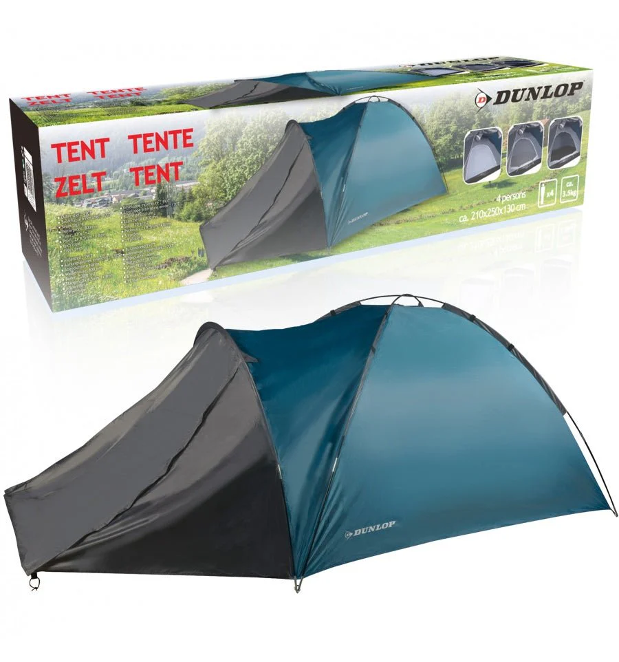 Dunlop 4 Person Dome Tent