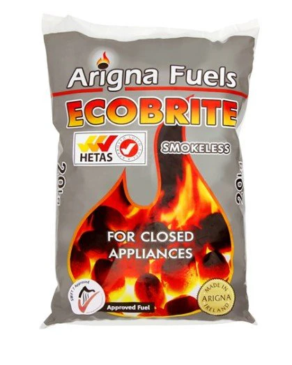 Ecobrite Smokeless Coal 20kg- Arigna Fuel - Image 2