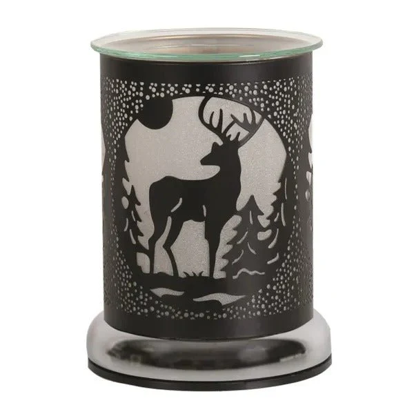 Electric Wax Melter Touch - Black Silhouette Stag 17cm - Image 3