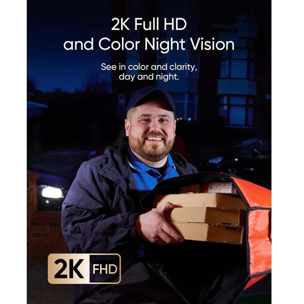 Eufy E340 Video Doorbell 2K Dual Camera Colour Night Vision - Image 7