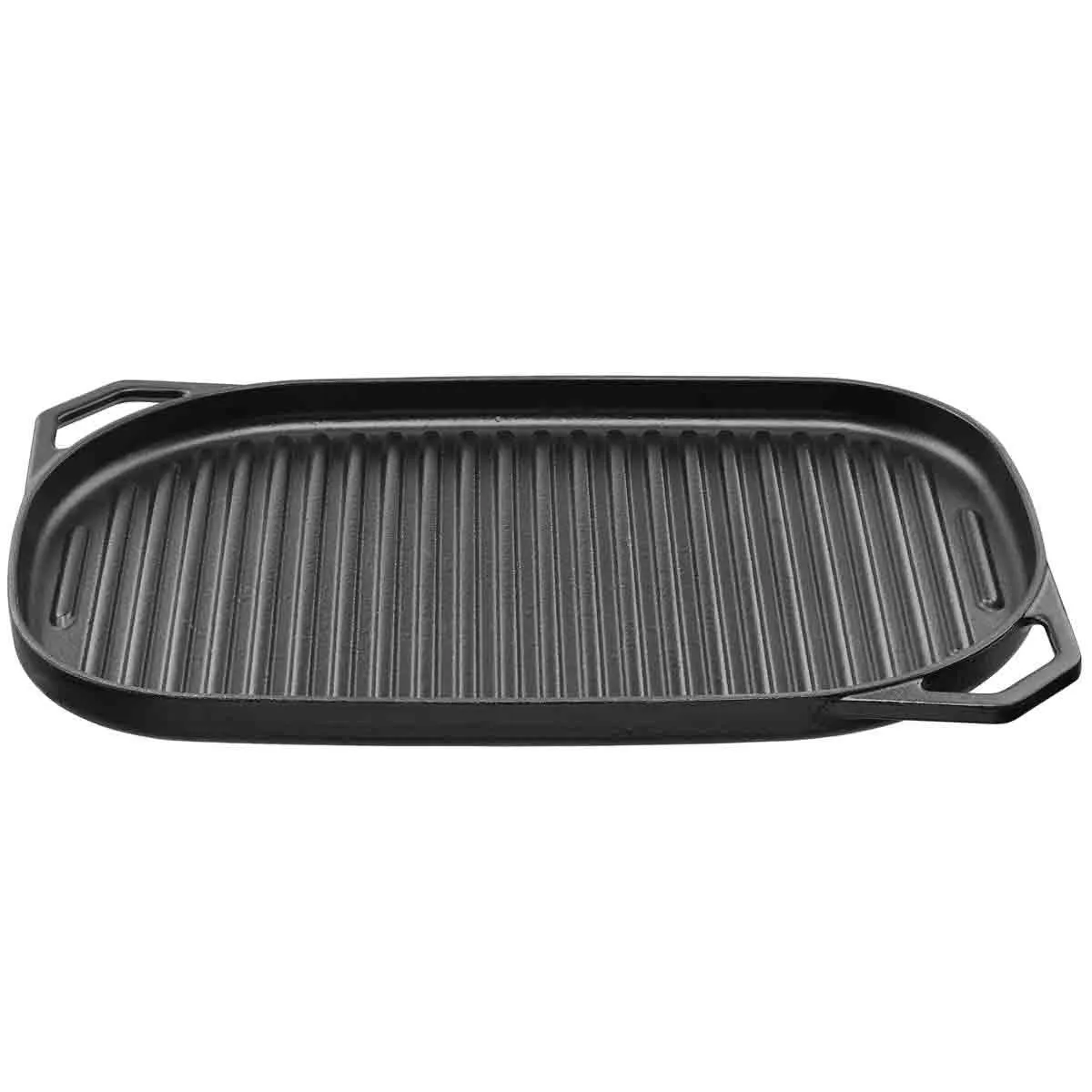 Fissler Cast Iron Rectangular Grill Plate With Handles - Image 2