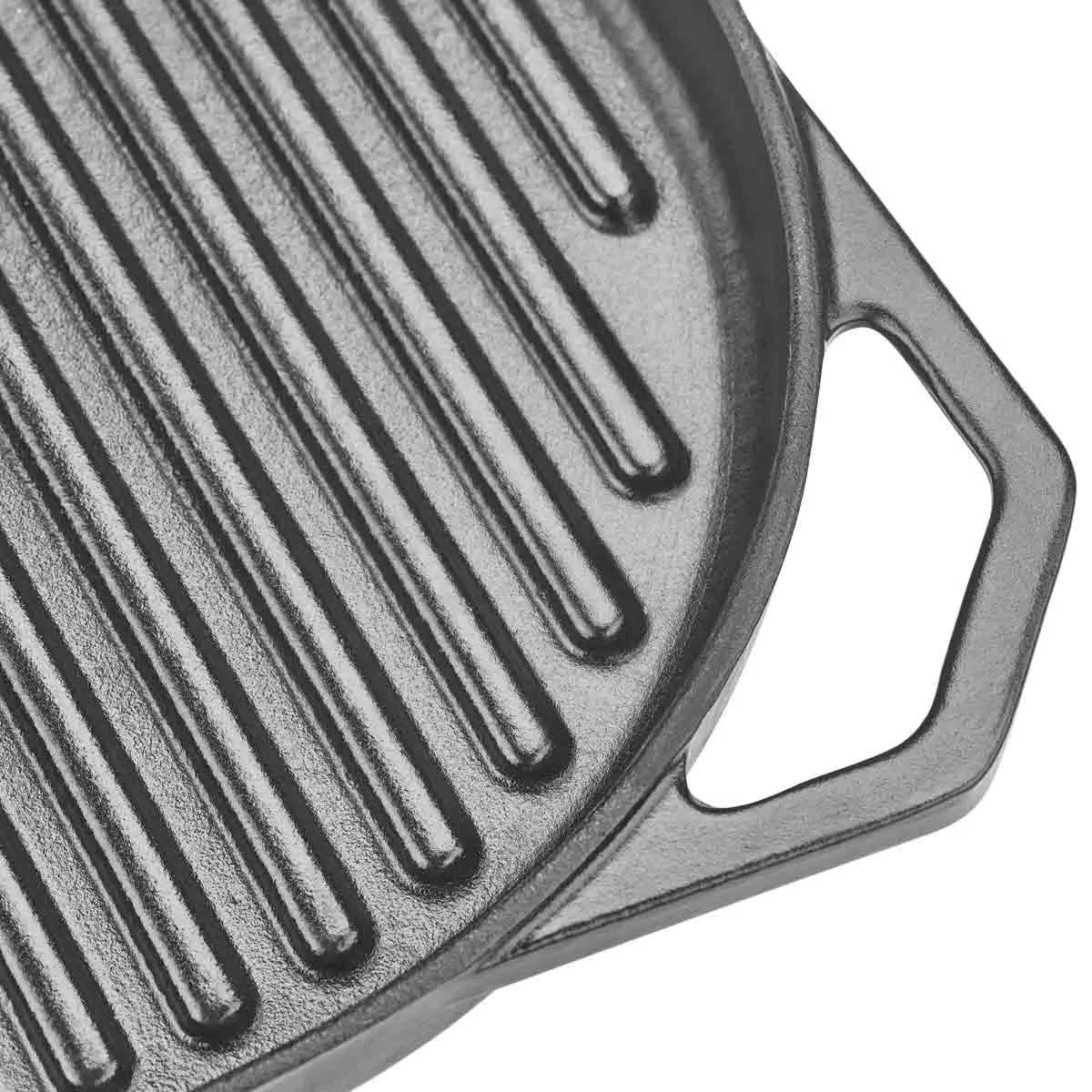 Fissler Cast Iron Rectangular Grill Plate With Handles - Image 3