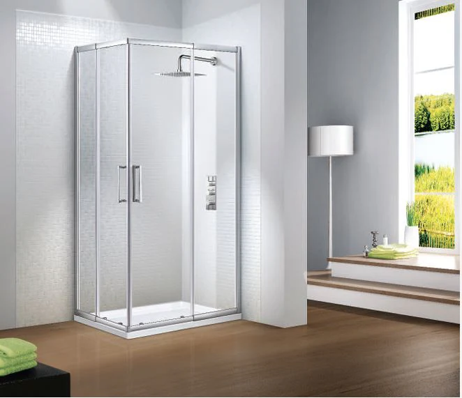 Flair Slimline Capella Offset Corner Entry 800 x 900mm