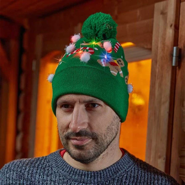 Flash! Luxury Beanie Hat - Gingerbread