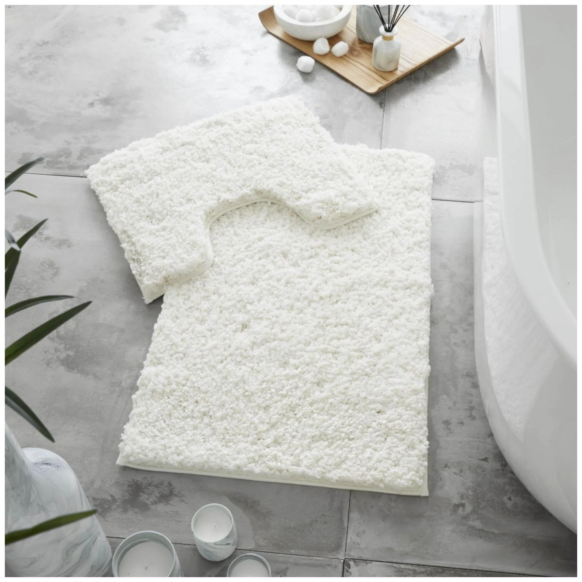 Gaveno Cavailia Ultimate Zero Twist 2pc Bath Set Cream
