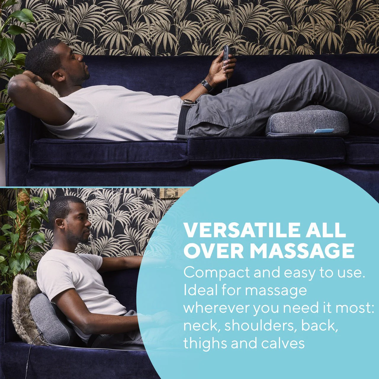 Homedics Rechargeable Cordless Massage Pillow - Image 4