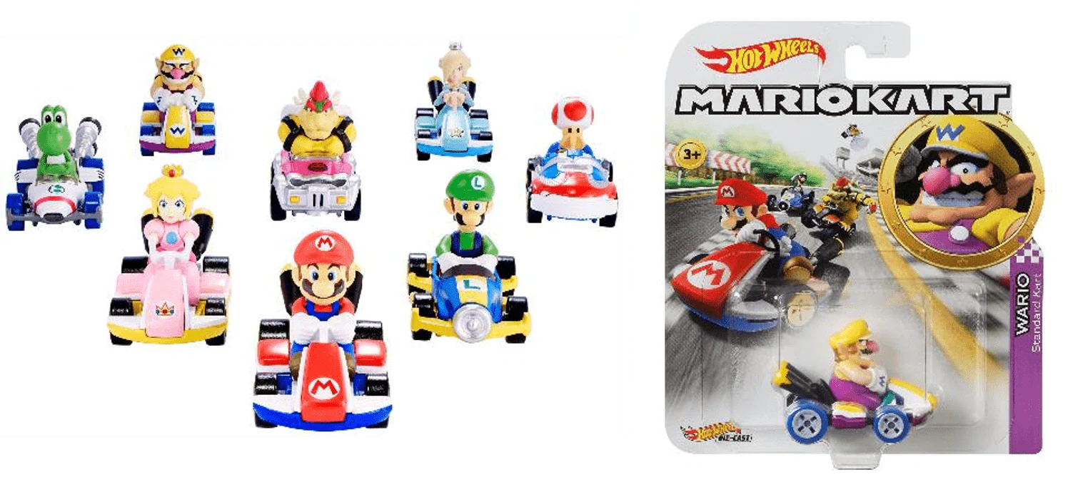 Hot Wheels Mario Kart Assorted Styles