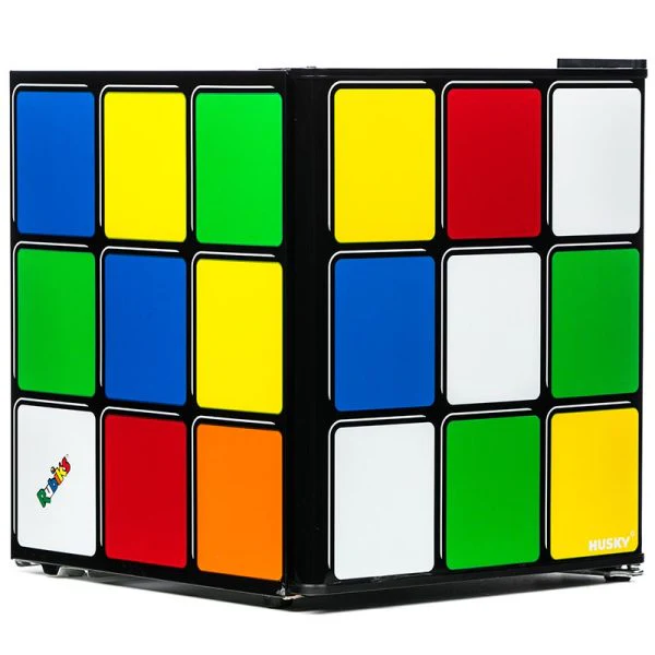 Husky 43 Litre Rubiks Cube Mini Fridge/Drinks Cooler